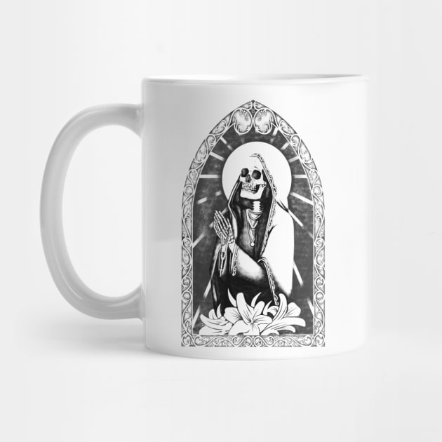 Santa Muerte Praying - Saint of Death by Art of Arklin